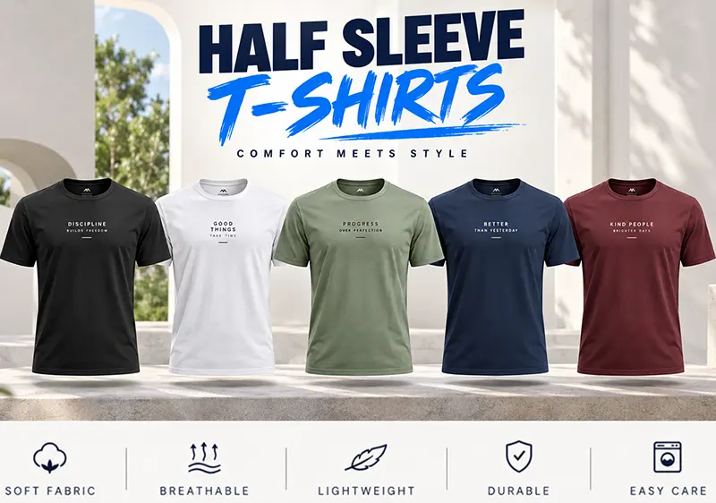 Half Sleeve T-Shirts