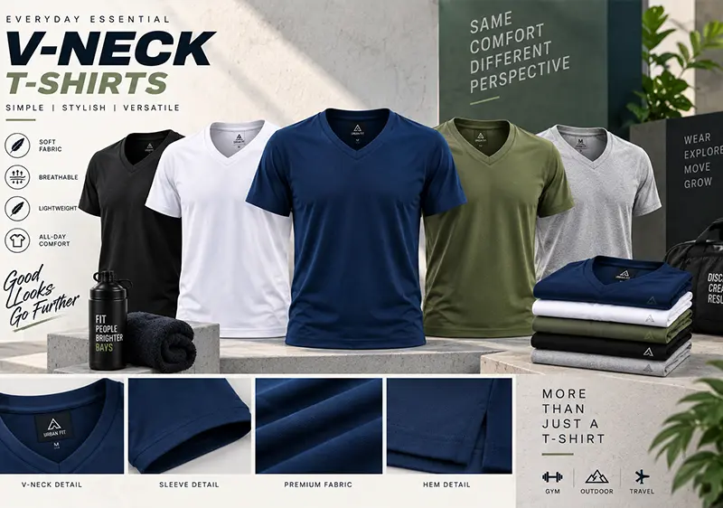 V-Neck T-Shirts